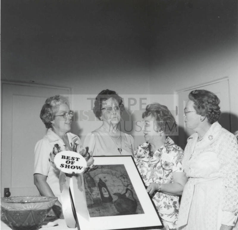 Tempe Woman's Club Honor Artist Jay Villella - Tempe Daily News - May 11, 1977