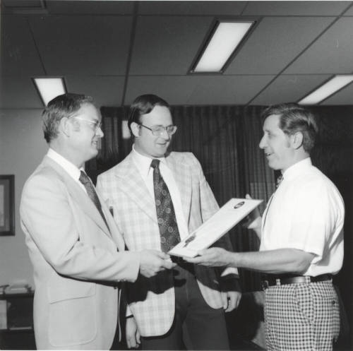 National Hospital Week Proclamation Presentation - Tempe Daily News - May 6, 1977
