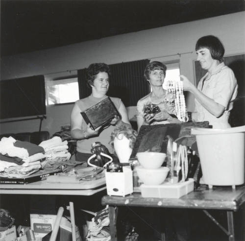 Bake Sale Preparation - Tempe Daily News - May 6, 1977