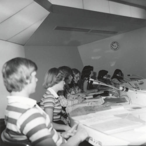 Student Government Days Participants hold Mock City Council Meeting - Tempe Daily News - May 6, 1977