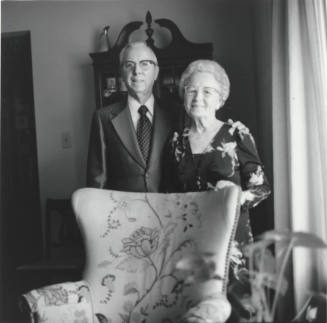 Unidentified Couple At Home
