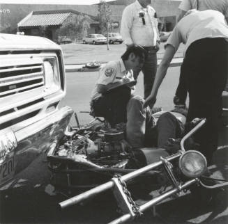 Unidentified Motorcycle - Truck Accident