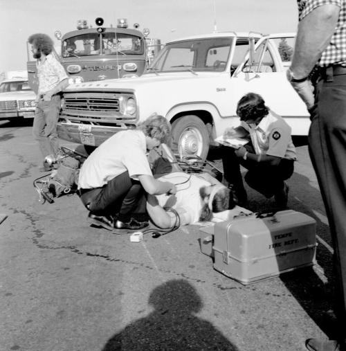 Unidentified Motorcycle - Truck Accident