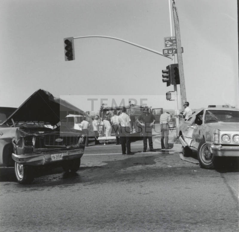 Car wreck on Rural Road