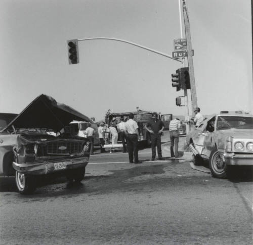 Car wreck on Rural Road