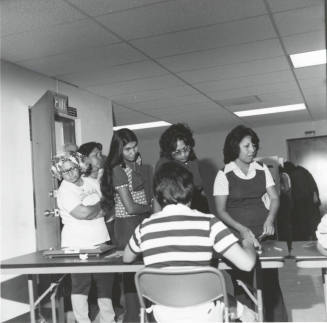 Lining Up Early,  May 18, 1977