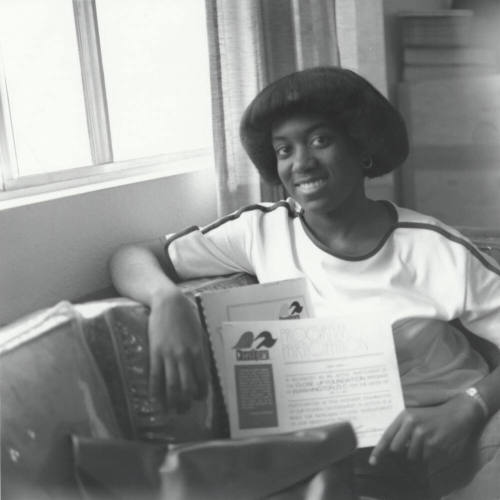 Relaxing After the Excitement (Debbie Maxwell), Tempe Daily News, May 24, 1977