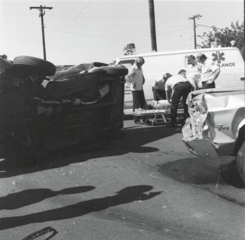 Corner of McKemy and 11th St. Car Accident