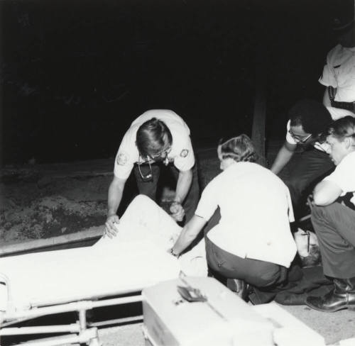 Bicycle accident. - June 9 1977
