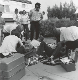 Teenage Brothers Injured in Motorcycle Accident - June 1977