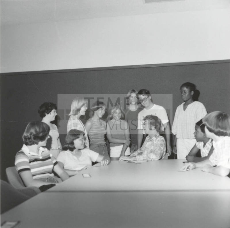 Group of Teenagers - June 1977