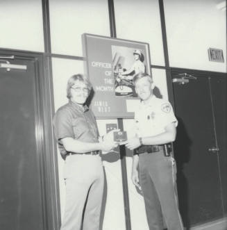 Officer of the Month Award - June 1977