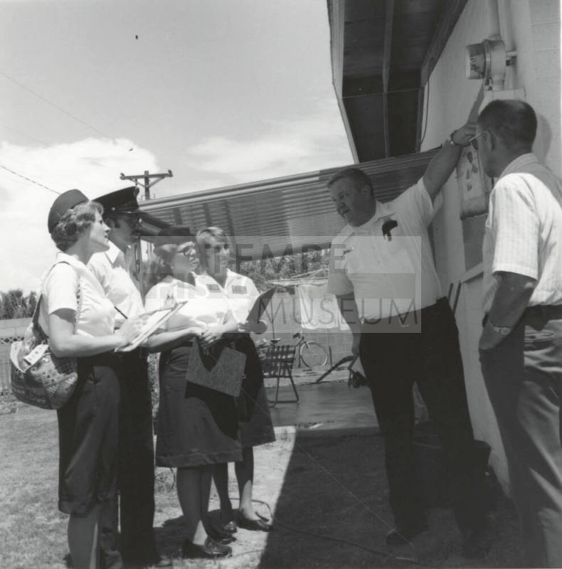 Training meter readers-July 1977