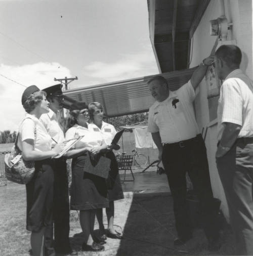 Training meter readers-July 1977