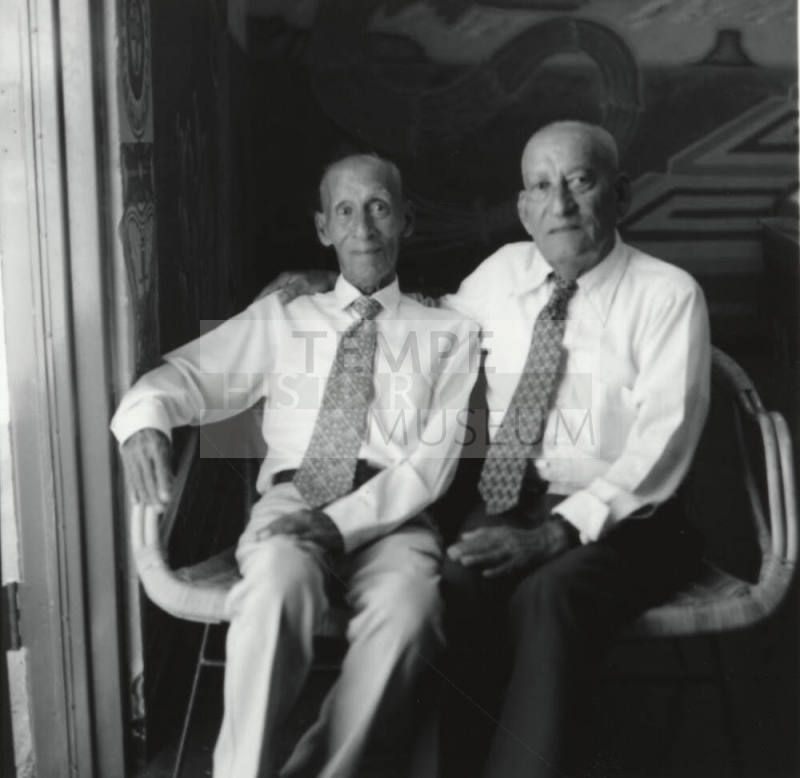Unidentified Seated Men - 2 of 2