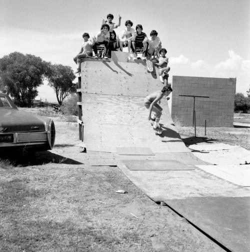 Skate Board Ramp Trial. - Tempe Daily News, July 20 1977