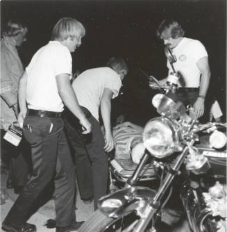 Motorcyclist Injured. - Tempe Daily News, July 21 1977