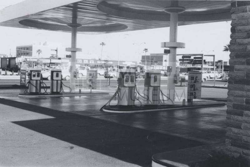 Mobil Gasoline Station - 802 South Mill Avenue, Tempe, Arizona