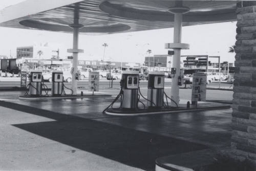 Mobil Gasoline Station - 802 South Mill Avenue, Tempe, Arizona