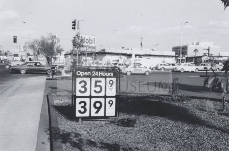 Mobil Gasoline Station - 802 South Mill Avenue, Tempe, Arizona