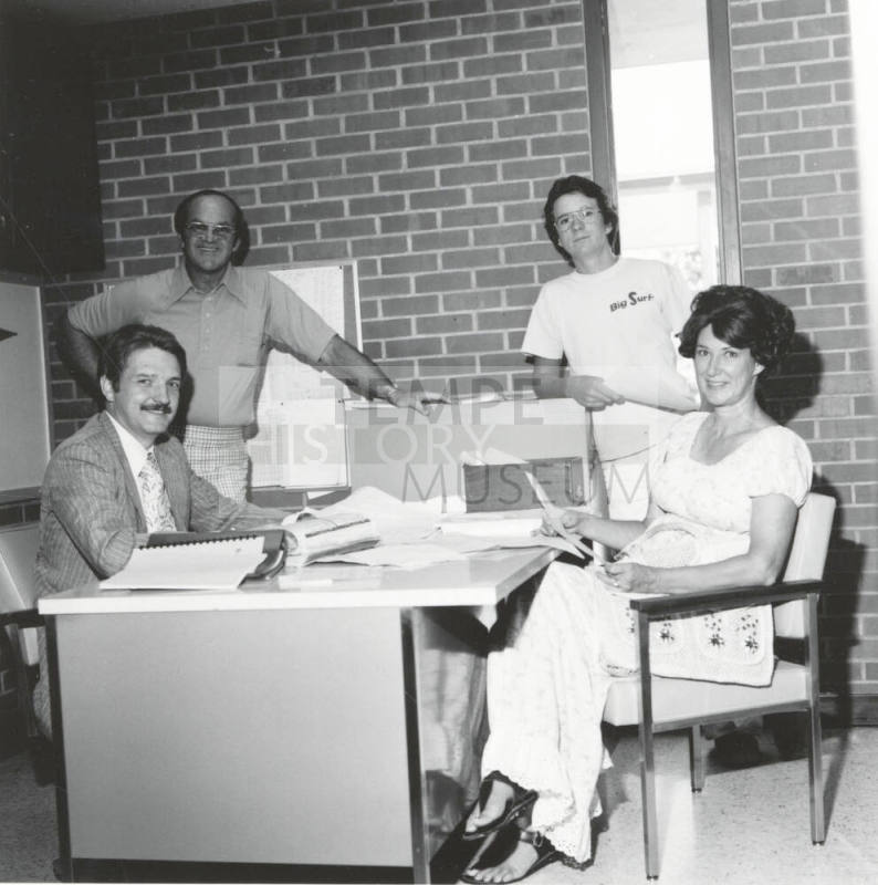 Busy McClintock Morning - Tempe Daily News - August 5, 1977
