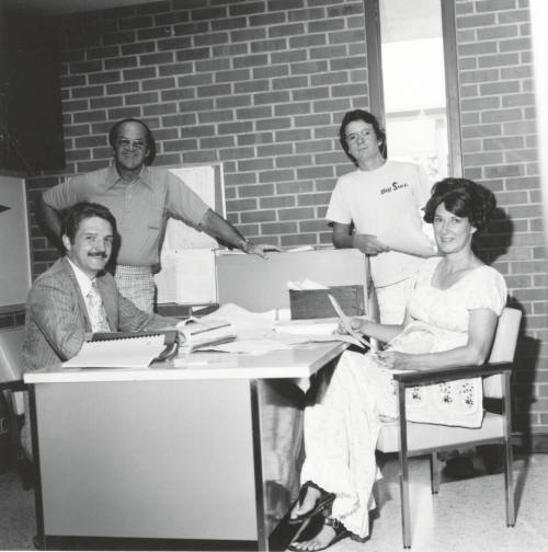 Busy McClintock Morning - Tempe Daily News - August 5, 1977