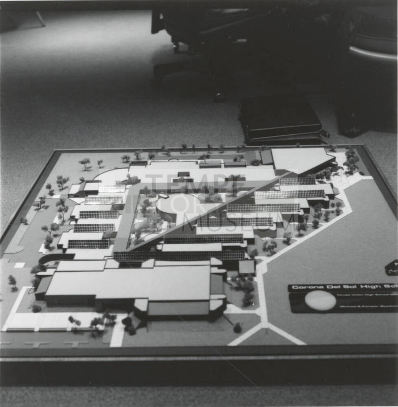 Model of Corona Del Sol High School Campus