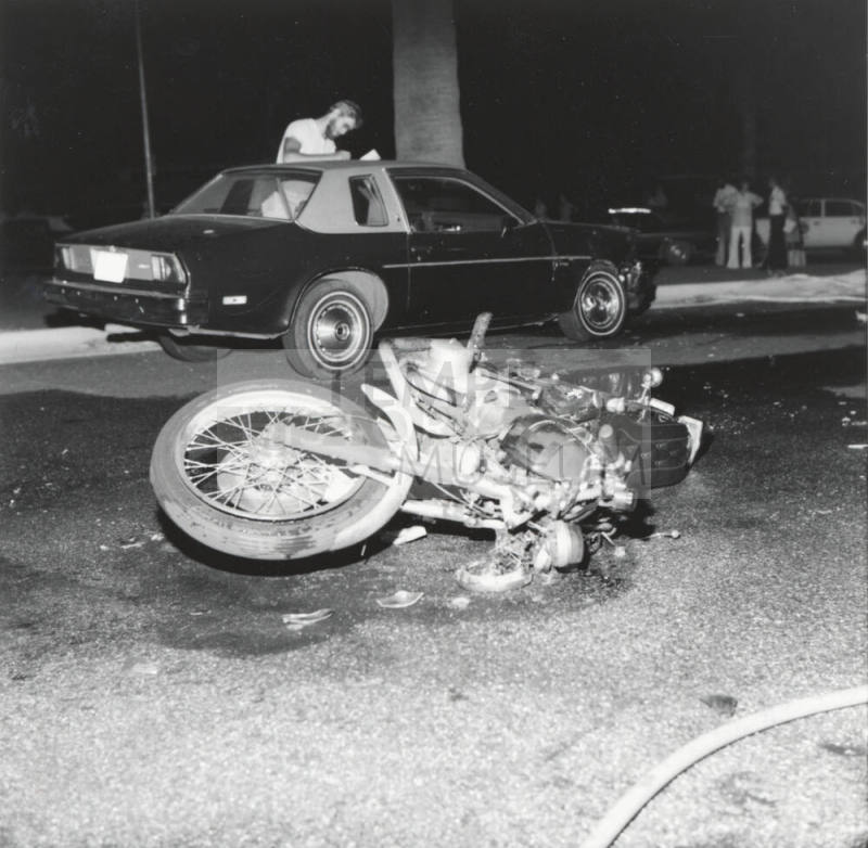 Motorcycle Mishap - Tempe Daily News - August 5, 1977 (1 of 7)