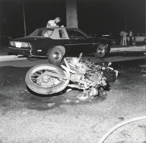 Motorcycle Mishap - Tempe Daily News - August 5, 1977 (1 of 7)