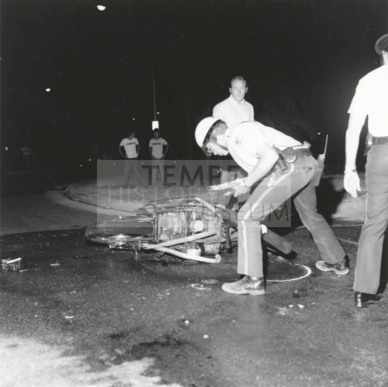 Motorcycle Mishap - Tempe Daily News - August 5, 1977 (2 of 7)