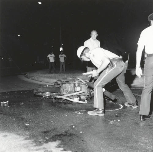 Motorcycle Mishap - Tempe Daily News - August 5, 1977 (2 of 7)