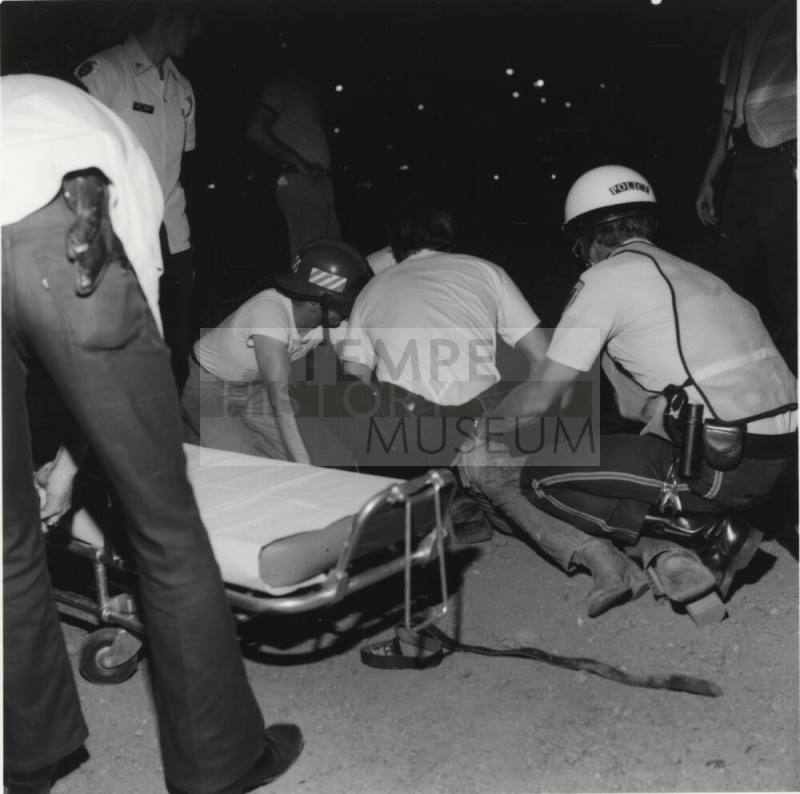 Motorcycle Mishap - Tempe Daily News - August 5, 1977 (5 of 7)