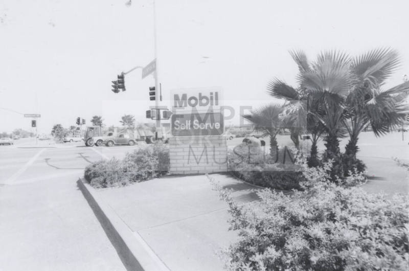 Mobil Gasoline Station - 5201 South McClintock Drive, Tempe, Arizona