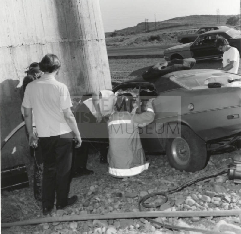 Car Wreck - Tempe river bottom