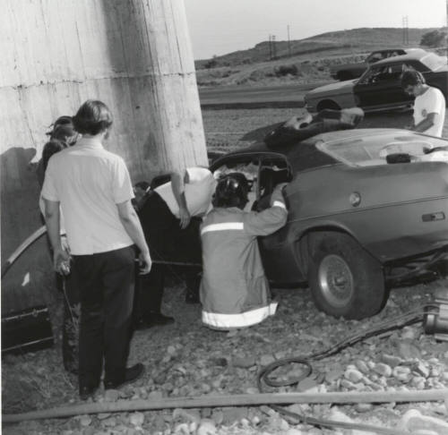 Car Wreck - Tempe river bottom