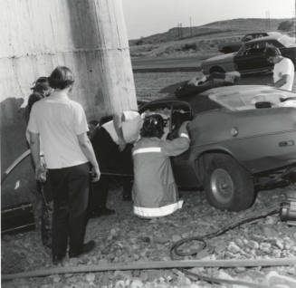Car Wreck - Tempe river bottom
