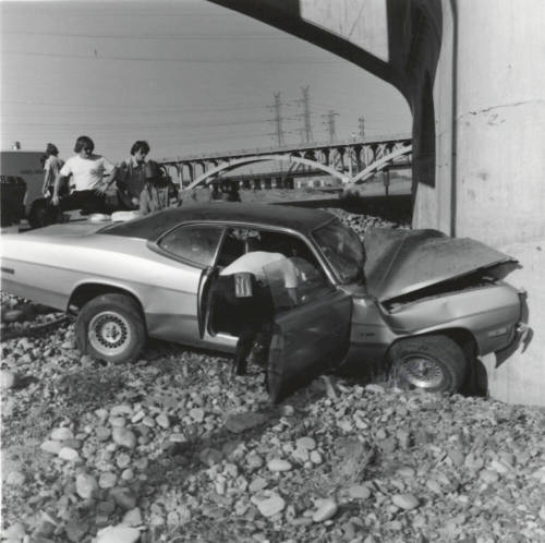 Car Wreck - Tempe river bottom