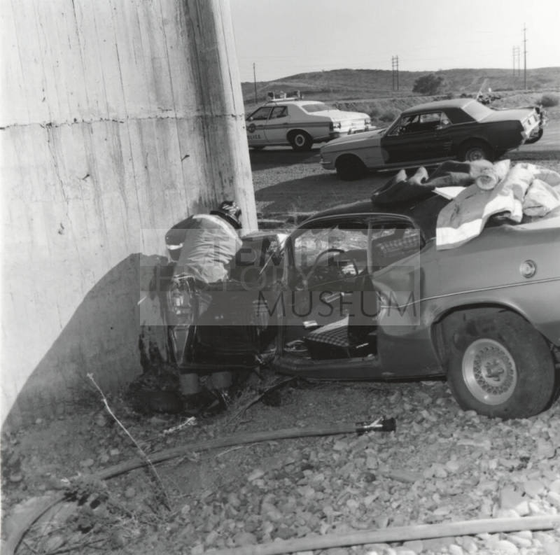 Car Wreck - Tempe river bottom
