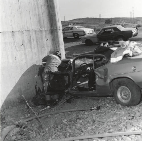 Car Wreck - Tempe river bottom