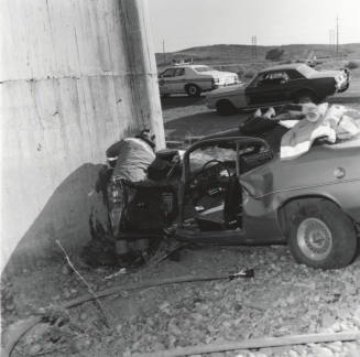 Car Wreck - Tempe river bottom