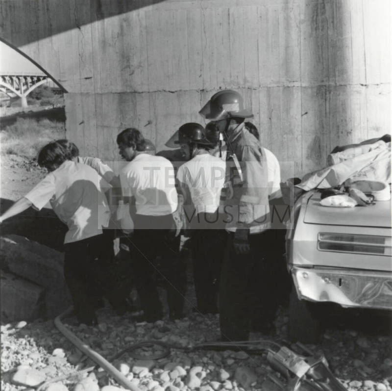 Car Wreck - Tempe river bottom