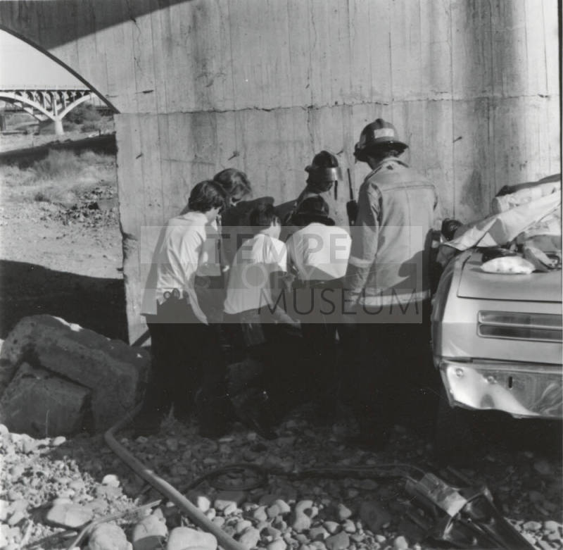 Car Wreck - Tempe river bottom