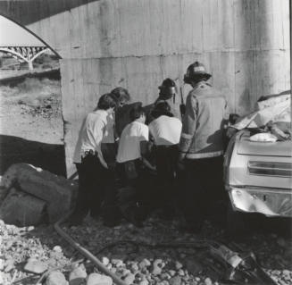 Car Wreck - Tempe river bottom