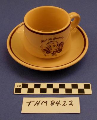 Spudnut Cup & Saucer