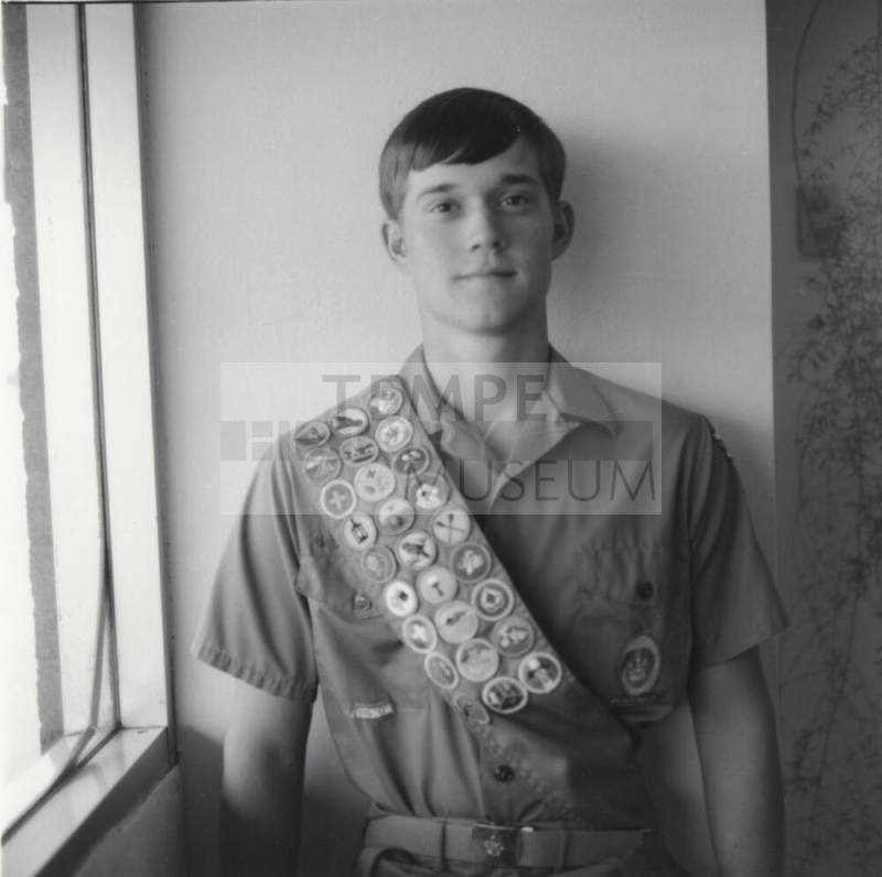 Eagle in LDS 5th Ward - Tempe Daily News, September 16, 1977