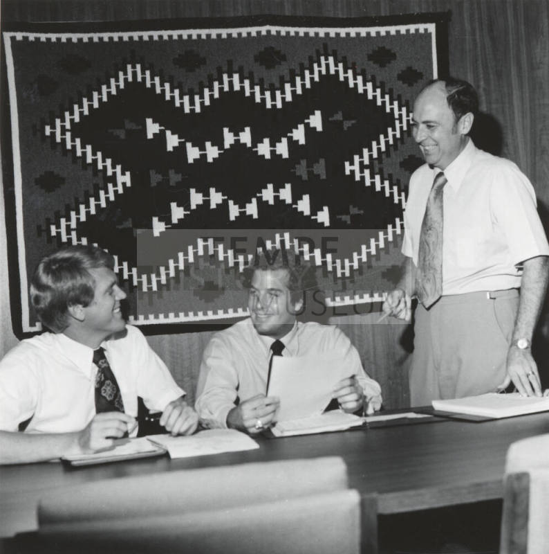 Plotting Their Course - Tempe Daily News - September 22, 1977