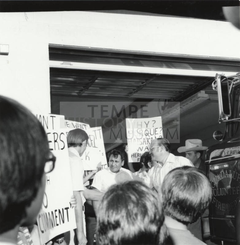 Proud Firemen - Tempe Daily News - September 21, 1977