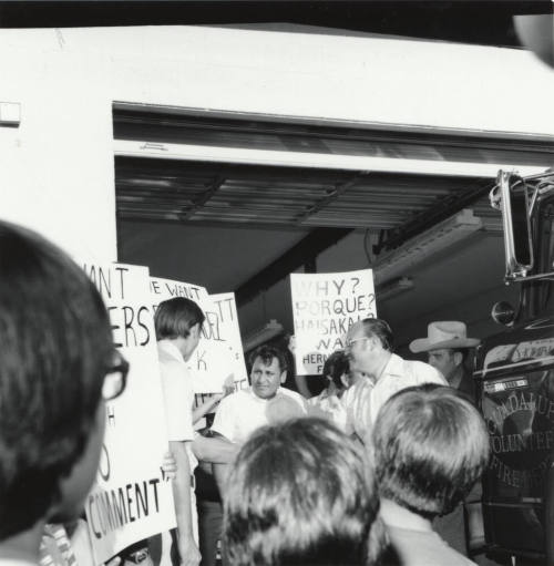 Proud Firemen - Tempe Daily News - September 21, 1977