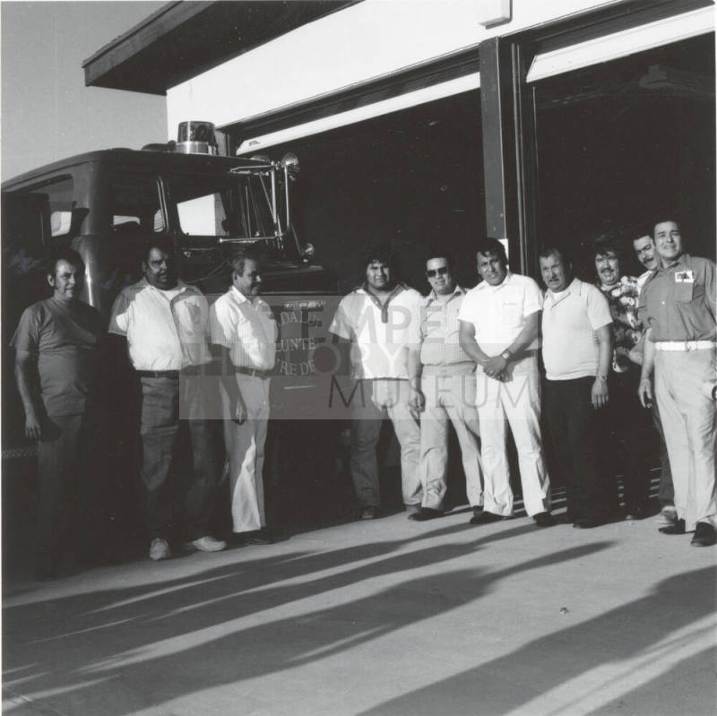 Proud Firemen - Tempe Daily News - September 21, 1977