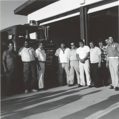 Proud Firemen - Tempe Daily News - September 21, 1977